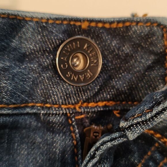 Calvin Klein Jeans Flare Leg Denim Jeans Size 12 - Picture 8 of 12